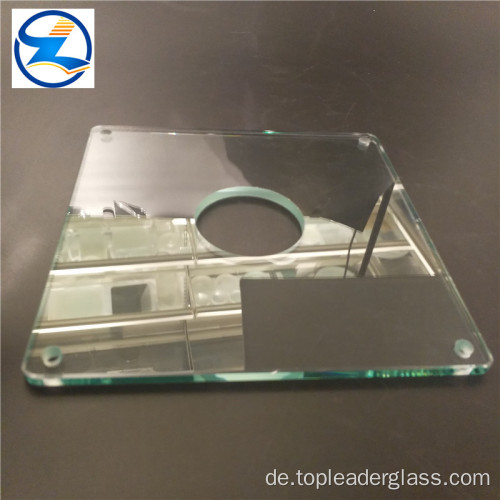 Temperiertes Glas -Touchsbildschirm Glasscheibe mit Loch